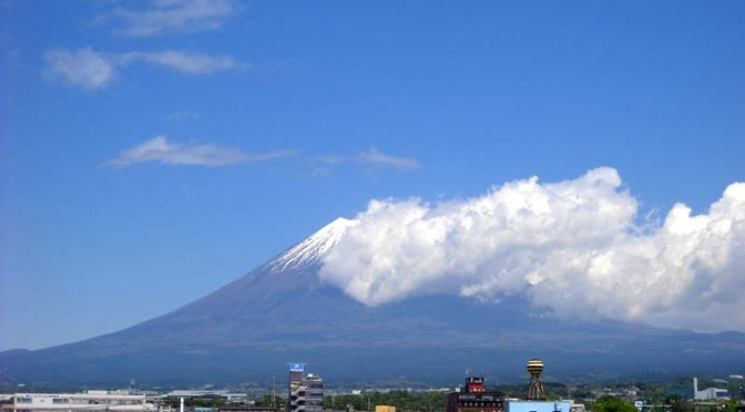 20160430富士市不動産のゆかりから見た富士山