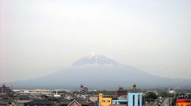 【2016年05月08日　今日の富士山　】