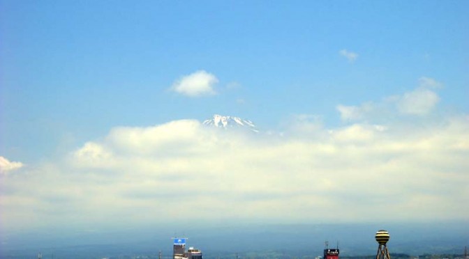 20160513富士市不動産のゆかりから見た富士山