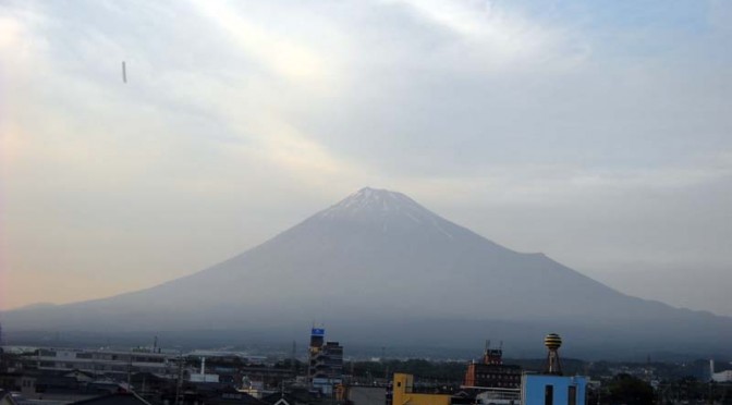 【2016年05月19日　今日の富士山】