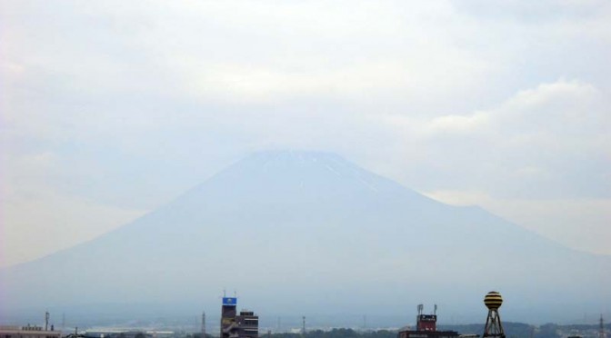 【2016年05月25日　今日の富士山】