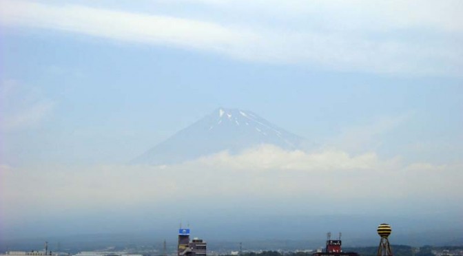 【2016年6月1日　今日の富士山】