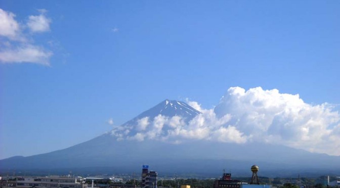 【2016年6月2日　今日の富士山】