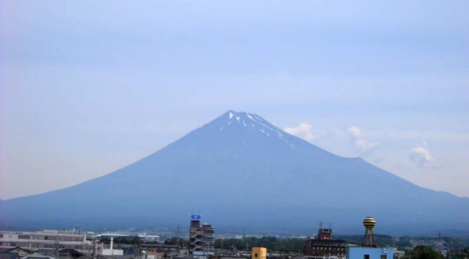 【2016年6月4日　今日の富士山】