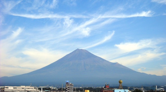 【2016年10月12日　今日の富士山】