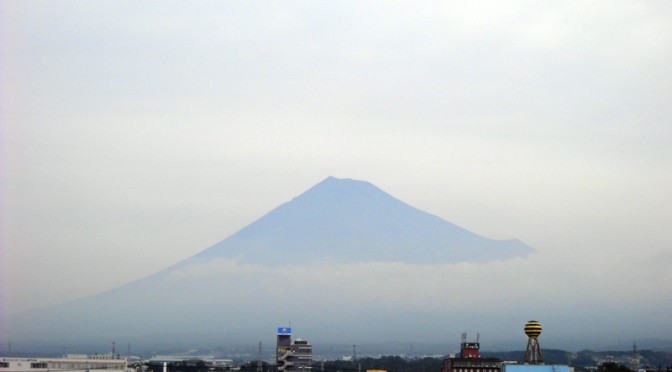 【2016年10月14日　今日の富士山】