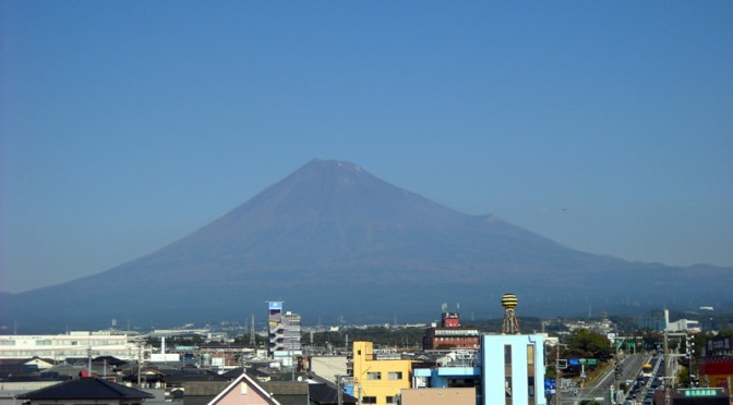 【2016年11月06日　今日の富士山】