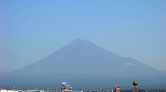 【2016年11月07日　今日の富士山】