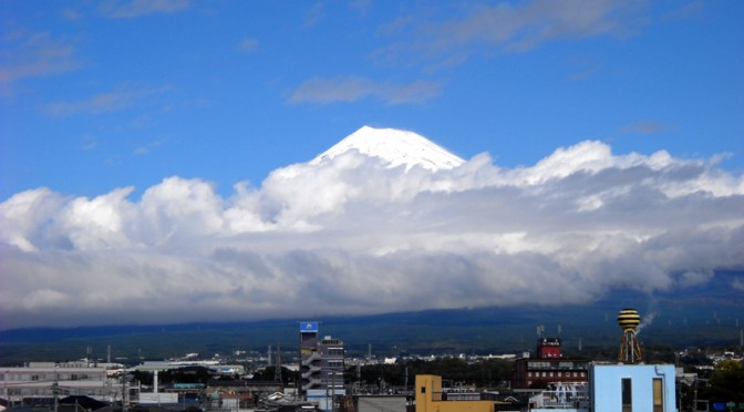 【2016年11月11日　今日の富士山】