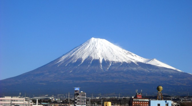 【2017年01月10日　今日の富士山】