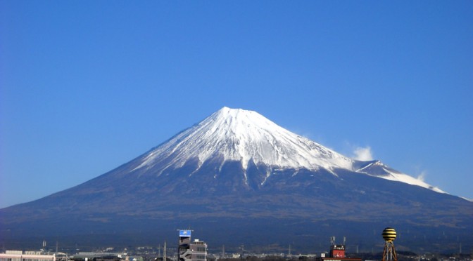 【2017年01月12日　今日の富士山】