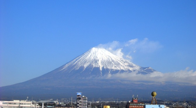 【2017年01月13日　今日の富士山】