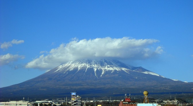 【2017年01月22日　今日の富士山】