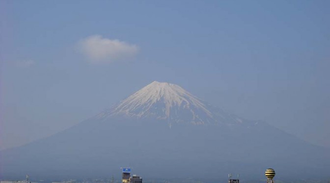 【2017年04月29日　今日の富士山】