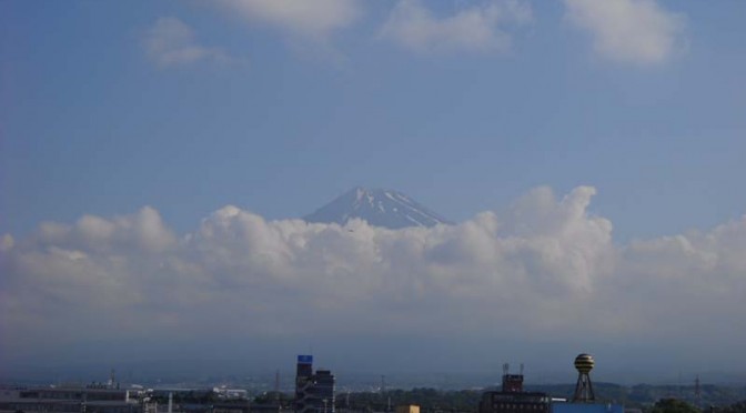 【2017年06月14日　今日の富士山】