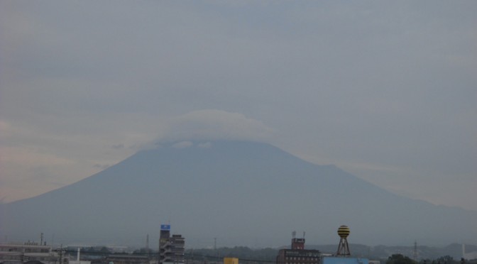 【2017年07月04日　今日の富士山】