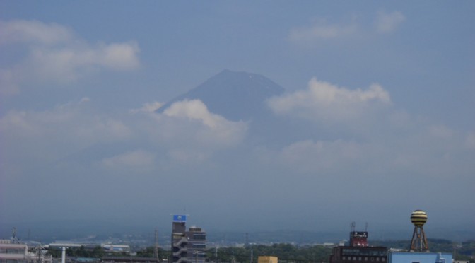【2017年07月10日　今日の富士山】