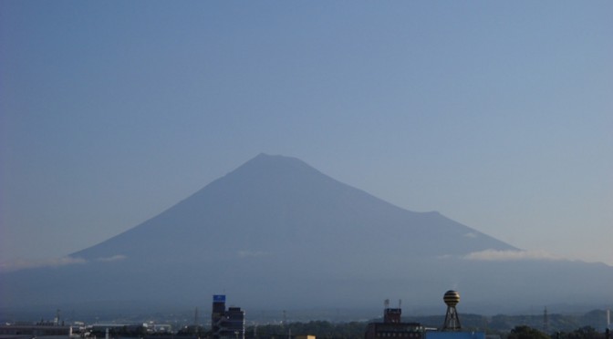【2017年07月21日　今日の富士山】
