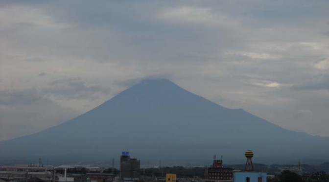 【2017年08月24日　今日の富士山】
