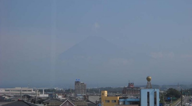 【2017年08月30日　今日の富士山】
