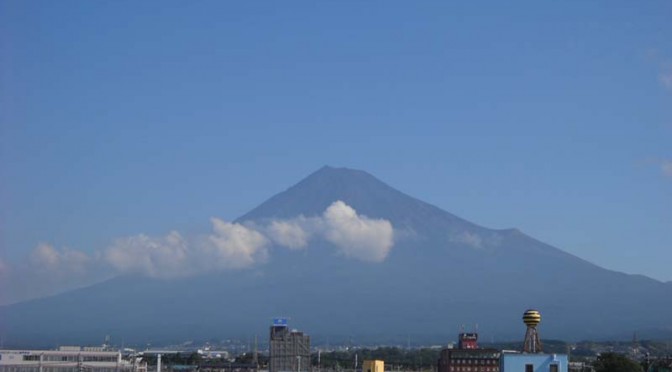 【2017年08月31日　今日の富士山】