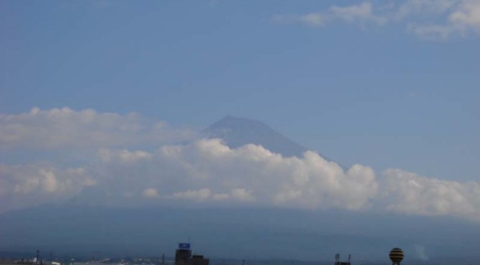 【2017年09月03日　今日の富士山】