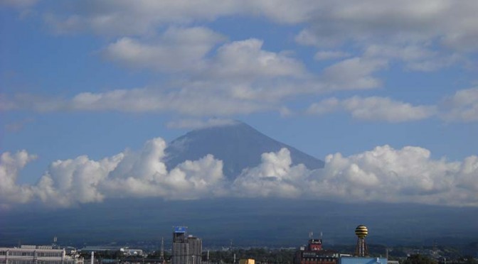 【2017年09月19日　今日の富士山】