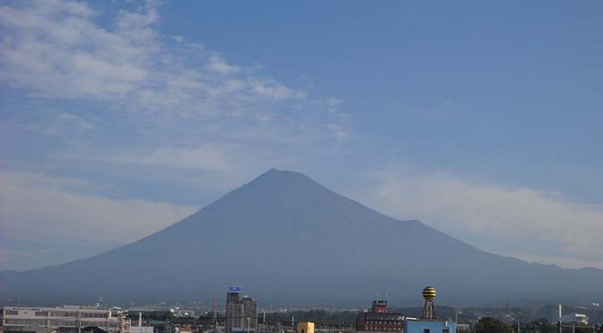 【2017年09月21日　今日の富士山】