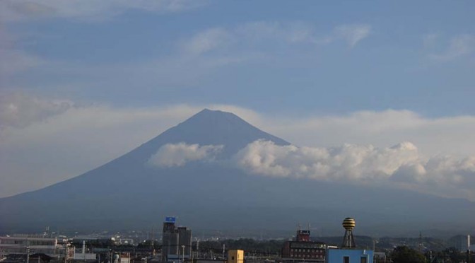 【2017年09月22日　今日の富士山】