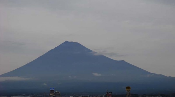 【2017年10月05日　今日の富士山】
