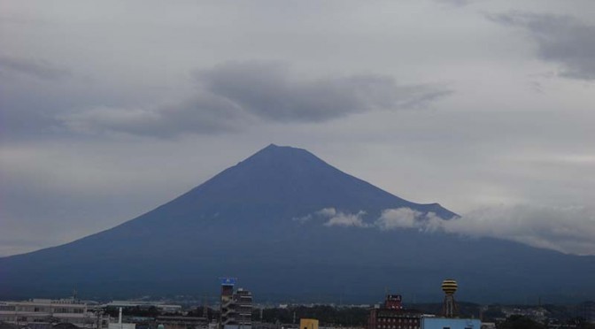【2017年10月06日　今日の富士山】