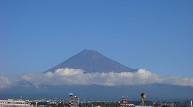 【2017年10月18日　今日の富士山】