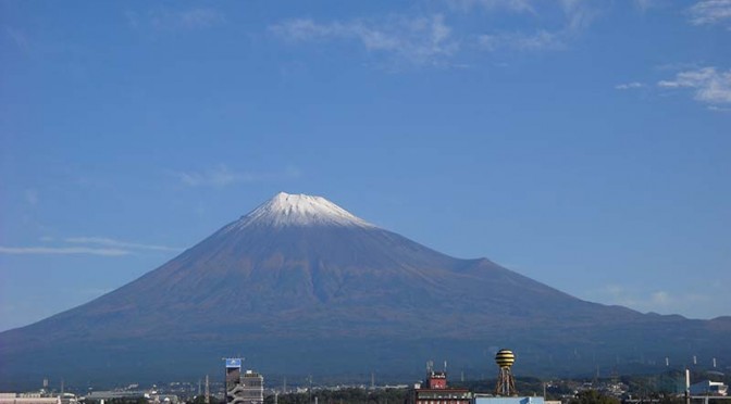 【2017年10月26日　今日の富士山】
