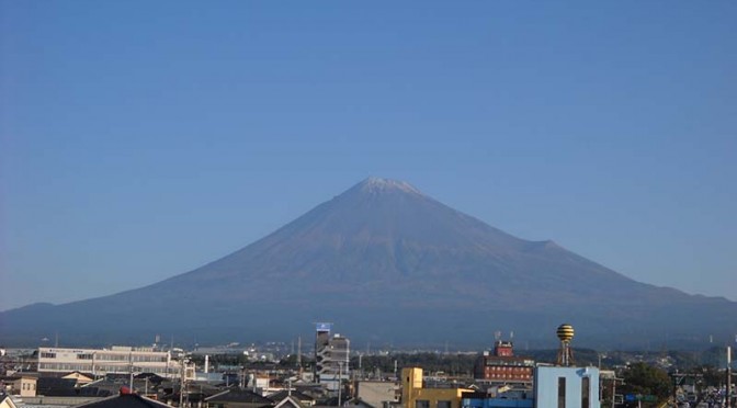 【2017年10月27日　今日の富士山】