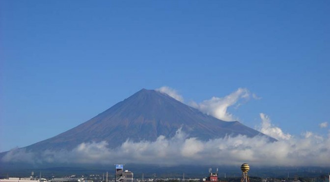 【2017年10月30日　今日の富士山】