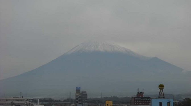 【2017年11月8日　今日の富士山】