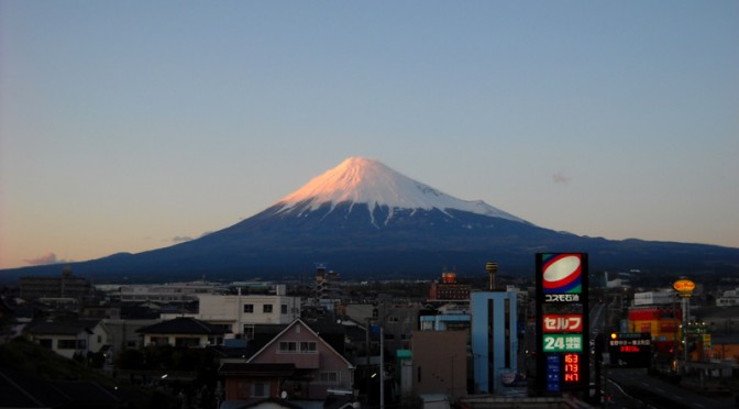 【2014年4月6日　今日の富士山】