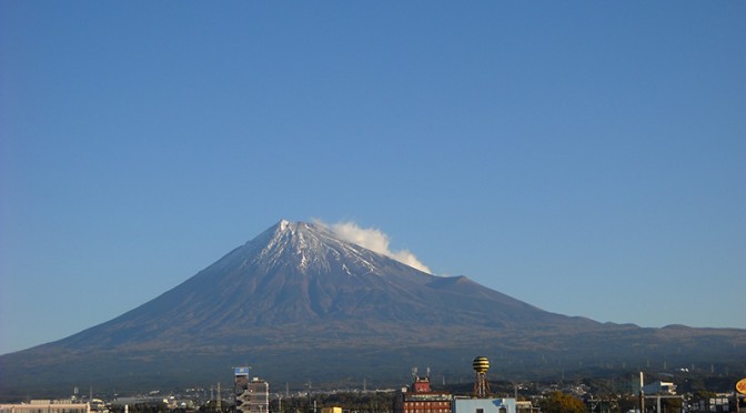 【2017年11月16日　今日の富士山】