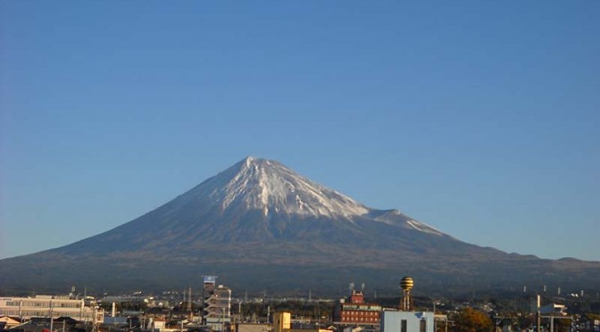 【2017年11月21日　今日の富士山】