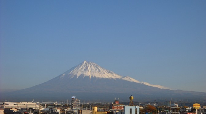 【2017年11月27日　今日の富士山】