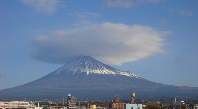 【2017年12月3日　今日の富士山】