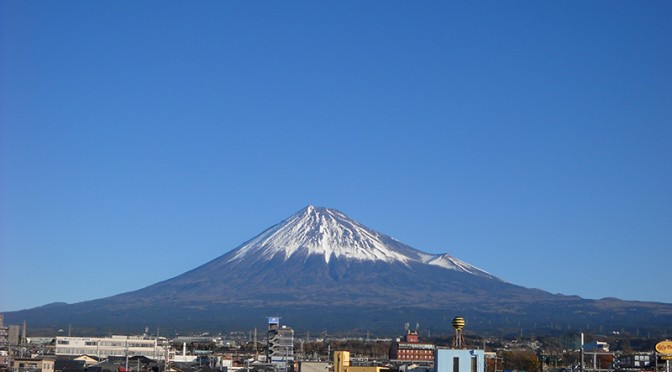 【2017年12月6日　今日の富士山】
