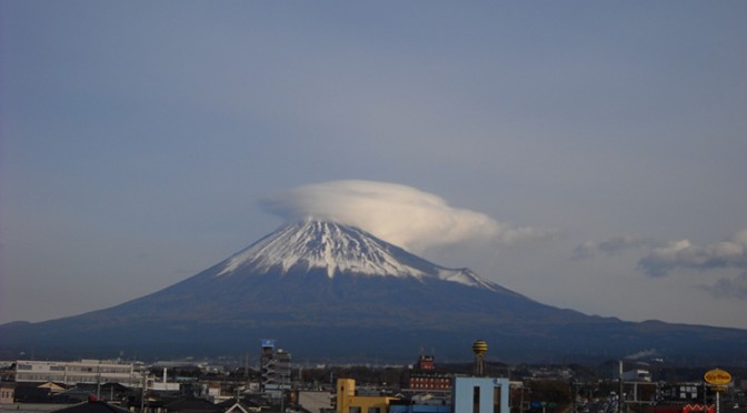 【2017年12月8日　今日の富士山】