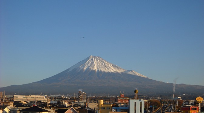 【2017年12月9日　今日の富士山】
