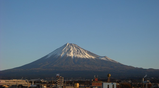 【2017年12月10日　今日の富士山】