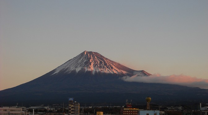 【2017年12月12日　今日の富士山】