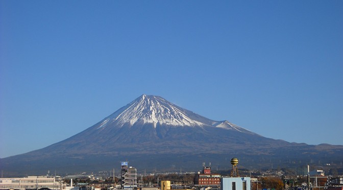 【2017年12月13日　今日の富士山】