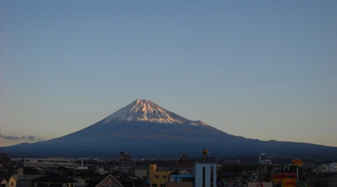 【2017年12月21日　今日の富士山】