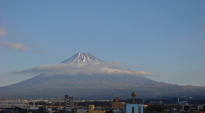 【2017年12月22日　今日の富士山】