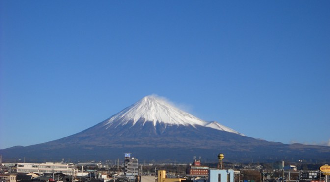 【2017年12月25日　今日の富士山】
